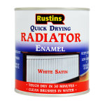 Radiator Enamel Quick Dry Satin White