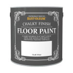 Chalky Finish Floor Paint Chalk White