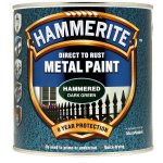 Direct to Rust Metal Paint Hammered Dark Green (Ready Mixed)