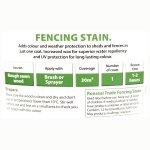Fencing Stain Dark Oak