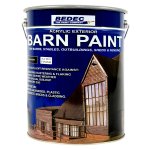 Barn Paint Satin Black (Ready Mixed)