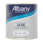 Oil Based Satin Brilliant White