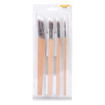Extra Slant Fitch Brush (Pack of 4)
