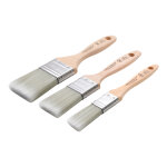 Silver Tip FSC Varnish Paint Brush (Pack of 3)
