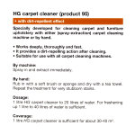 Carpet & Upholstery Cleaner