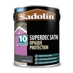 Superdec Opaque Wood Protection Satin Anthracite Grey