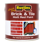 Quick Dry Brick & Tile Paint Matt Red