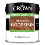 All Purpose Woodstain Satin Clear