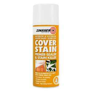 Cover Stain Primer Sealer Aerosol White