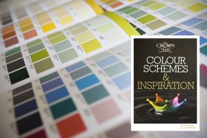 Crown Trade's Colour Schemes and Inspirations Colour Card is packed with ideas to help find the perfect shade for any space.