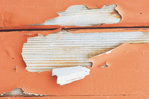 Flaking - often caused by moisture under the paint or varnish