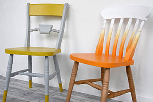 Painting your own furniture adds personality to your home