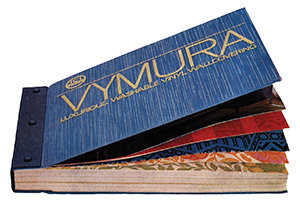 Vymura - Vinyl wallcoverings brand leader in the 1960s