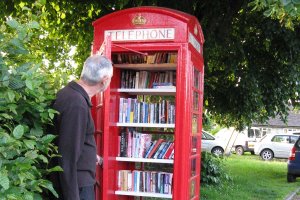 A beautiful new book exchange for the people of Seend