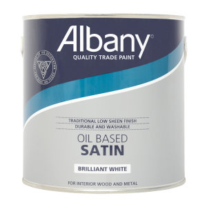Oil Based Satin Brilliant White