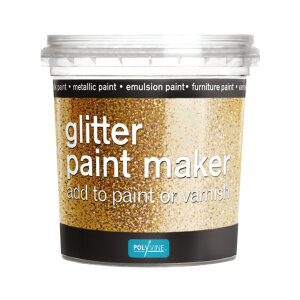 Glitter Paint Maker Gold