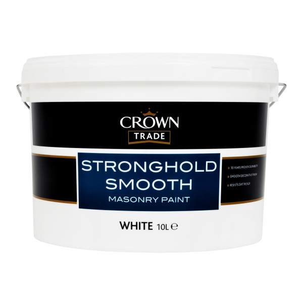 Crown Trade Stronghold Smooth Masonry White