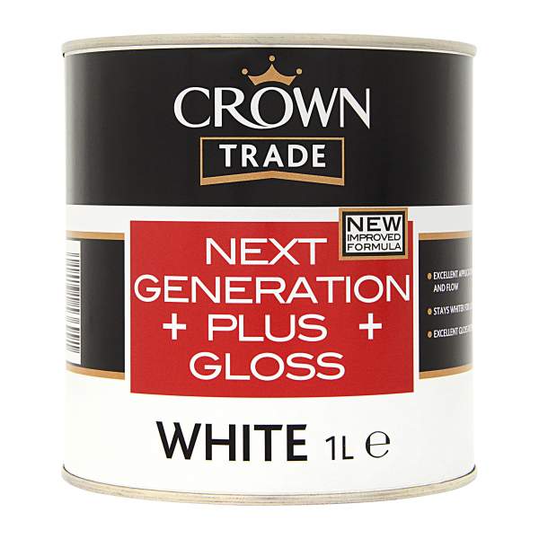 Crown Trade Next Generation Plus Gloss White