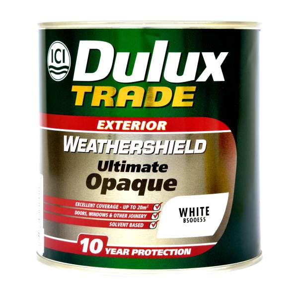 Dulux Trade Weathershield Ultimate Opaque Satin White