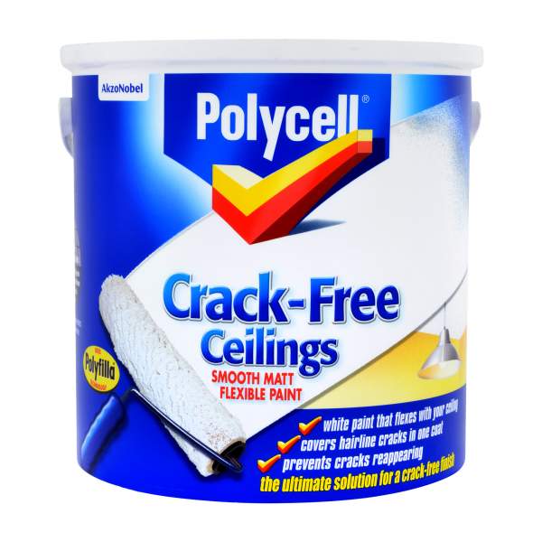 Polycell Crack-Free Ceilings Smooth Matt White