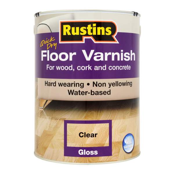 Quick Dry Floor Varnish Gloss Clear