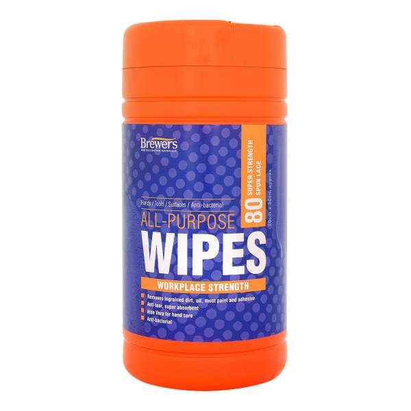 All Purpose Wipes Tub Of 80