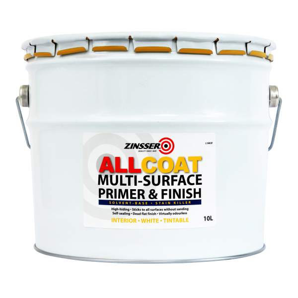 Allcoat Multi-Surface Primer & Finish (Solvent-based) White