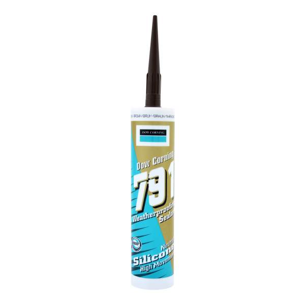 791 Water Proof Silicone Sealant Brown