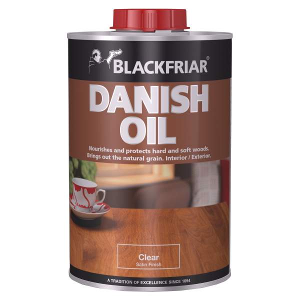 Blackfriar Danish Oil Satin Clear 2.5L (HG0905J)