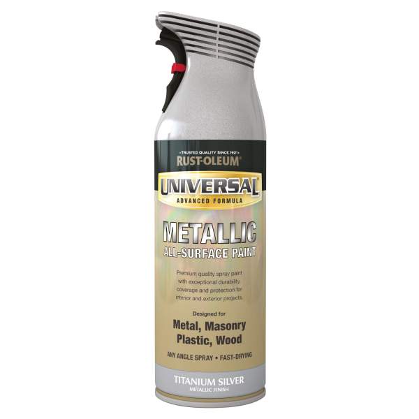 Rust-Oleum Universal All Surface Titanium Silver 400ML (BN5021110Q)