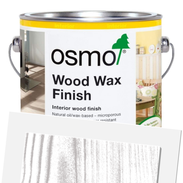 Wood Wax Finish Creativ Matt 3188 Snow (Ready Mixed)