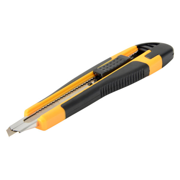 Soft Grip Retractable Segment Bladed Knife 9mm