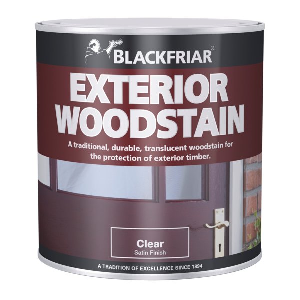 Traditional Exterior Woodstain Satin Clear