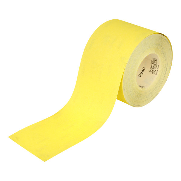 Mirka Hiomant Abrasive Paper Yellow 50m x 115mm P240