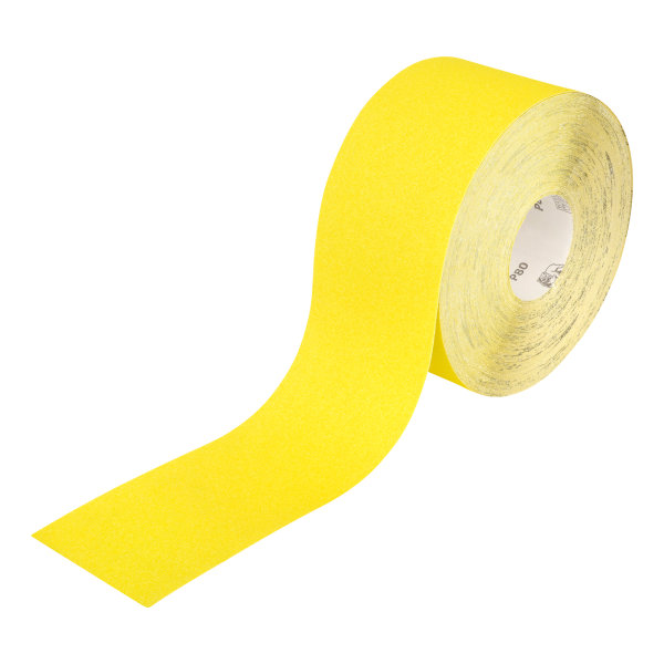 Mirka Hiomant Abrasive Paper Yellow 50m x 115mm P80