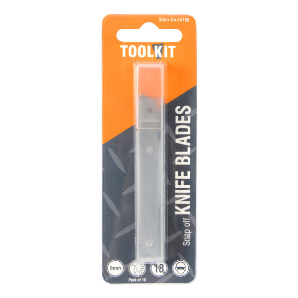Snap Off Knife Blades (Pack of 10)