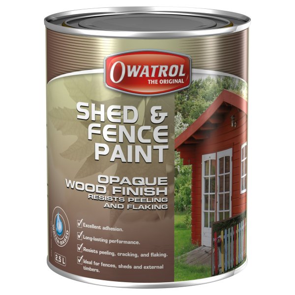 Shed & Fence Paint White