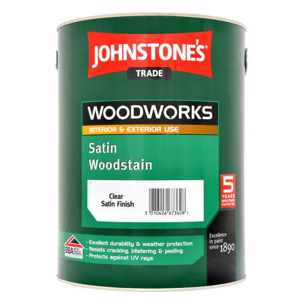 Satin Woodstain Clear