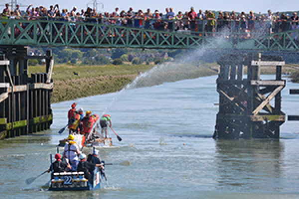 Lewes to Newhaven Raft Race 2017