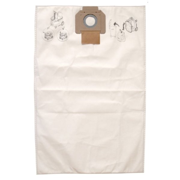 Fleece Dustbags For 1230 Dust Extractor (Pack Of 5)