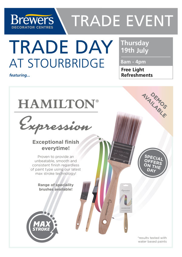 Hamilton Trade Day at Brewers Stourbridge