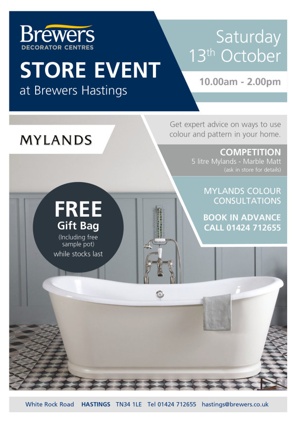 Mylands Store Event at Brewers Hastings