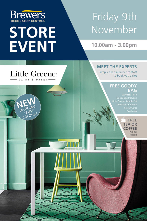 Little Greene at Brewers Eastbourne