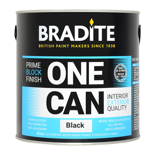Bradite One Can Black 2.5L