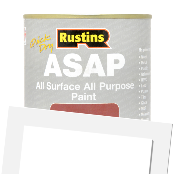 Quick Dry ASAP Paint 500ml - White - Brewers Decorators Centers - for ...