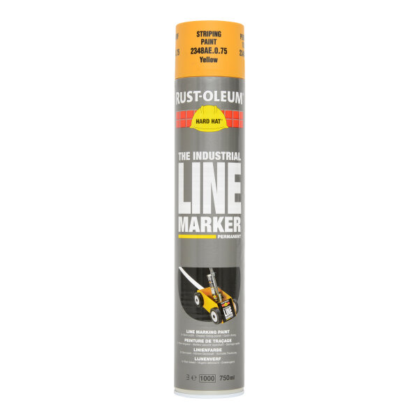 2348 Hard Hat Line Marking Spray Yellow