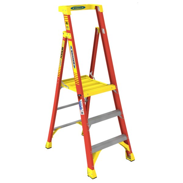 Fibreglass Podium Ladder 