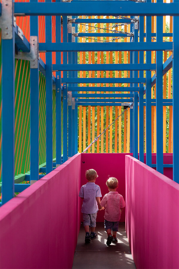 The Colour Palace at the Dulwich Picture Gallery | bespoke Mylands colour palette