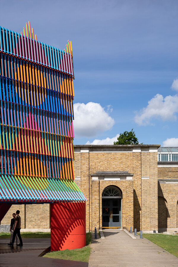 The Colour Palace at the Dulwich Picture Gallery | bespoke Mylands colour palette