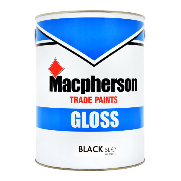 Macpherson Gloss Black 00E53 (Ready Mixed) 5L